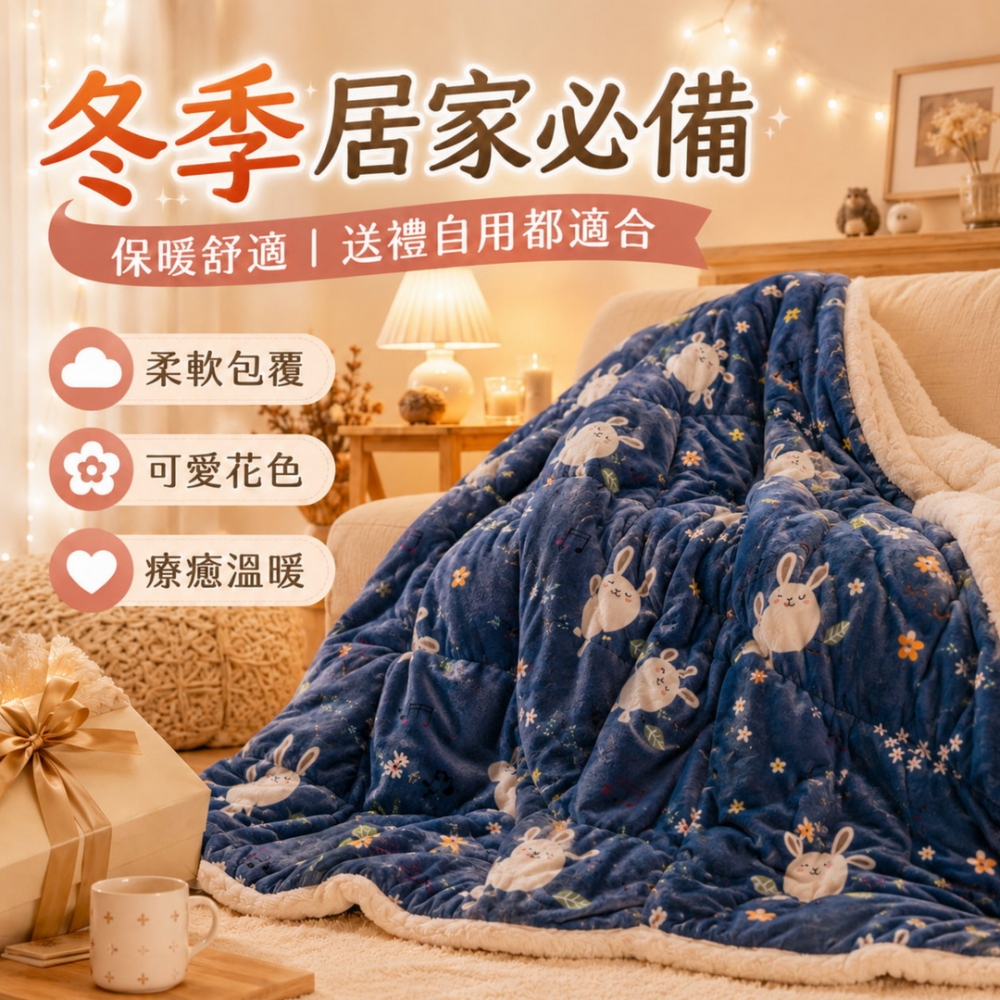 法蘭絨暖暖被